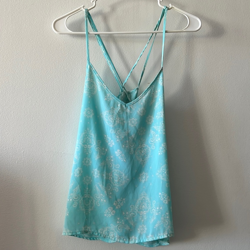 Hollister Blue Tank Top